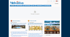 Desktop Screenshot of ninhvanbay.vn